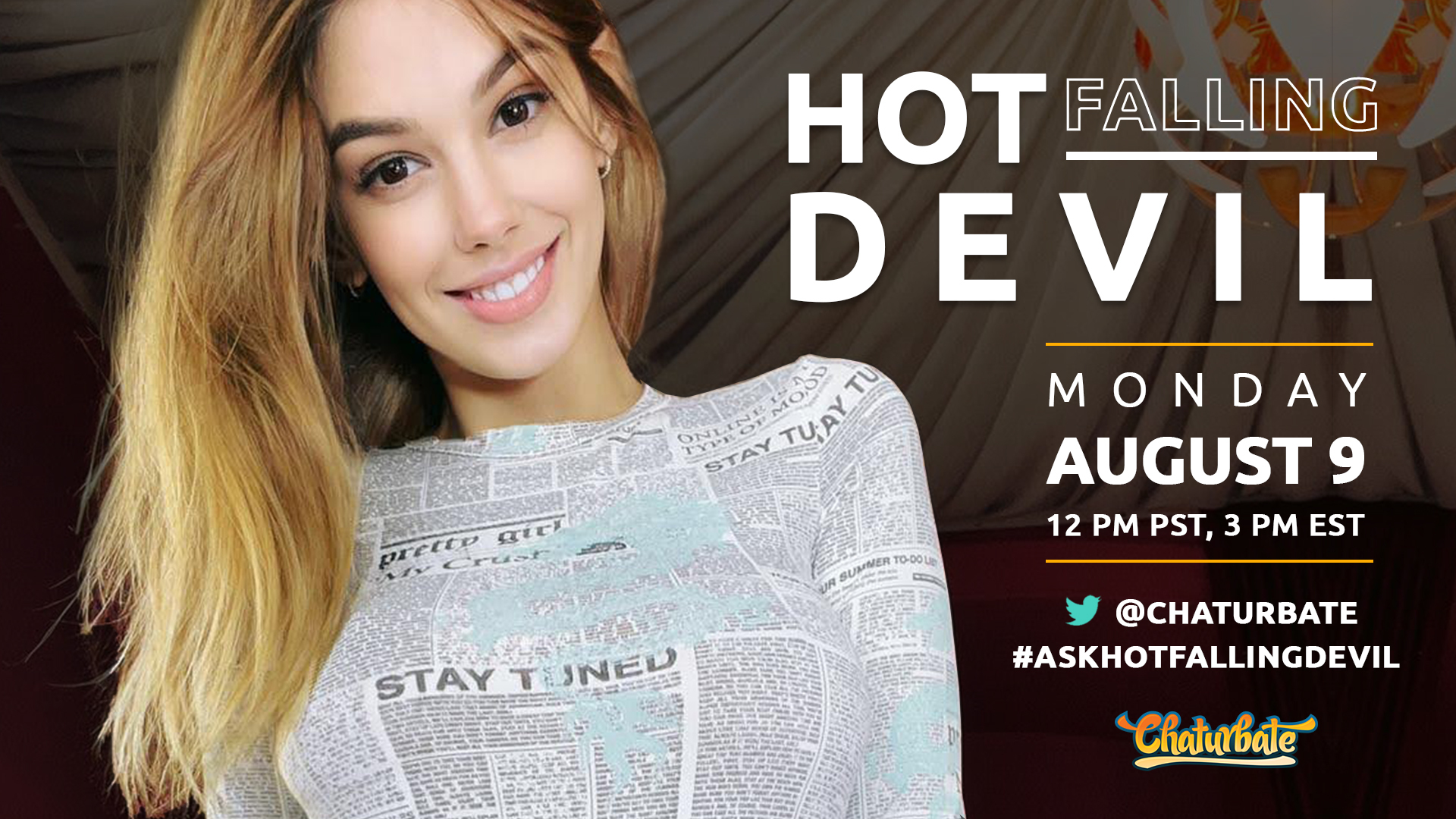 TW Pornstars - Chaturbate.Com. Twitter. TODAY! Tweet us your questions