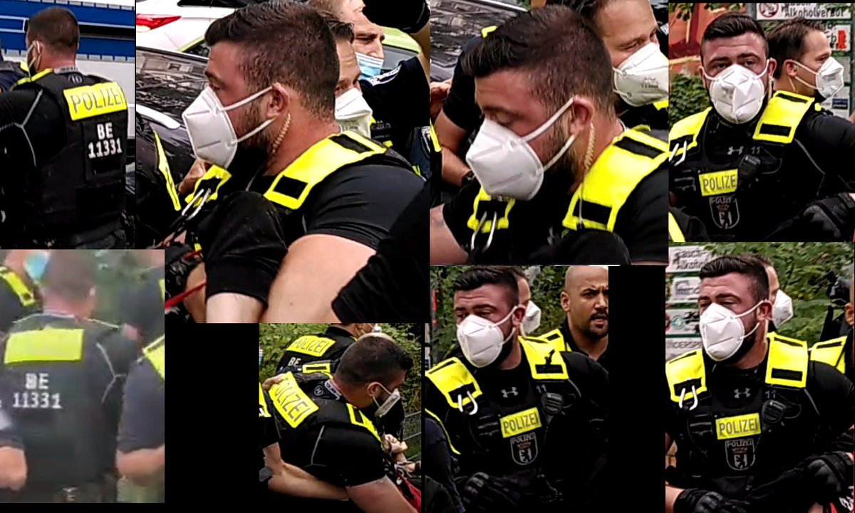 infob0310's tweet photo. @LowerClassMag Wens interessiert hier die Nahaufnahme vom Schläger 11331.#Polizeiproblem #b0808 https://t.co/dJMUEKe43i