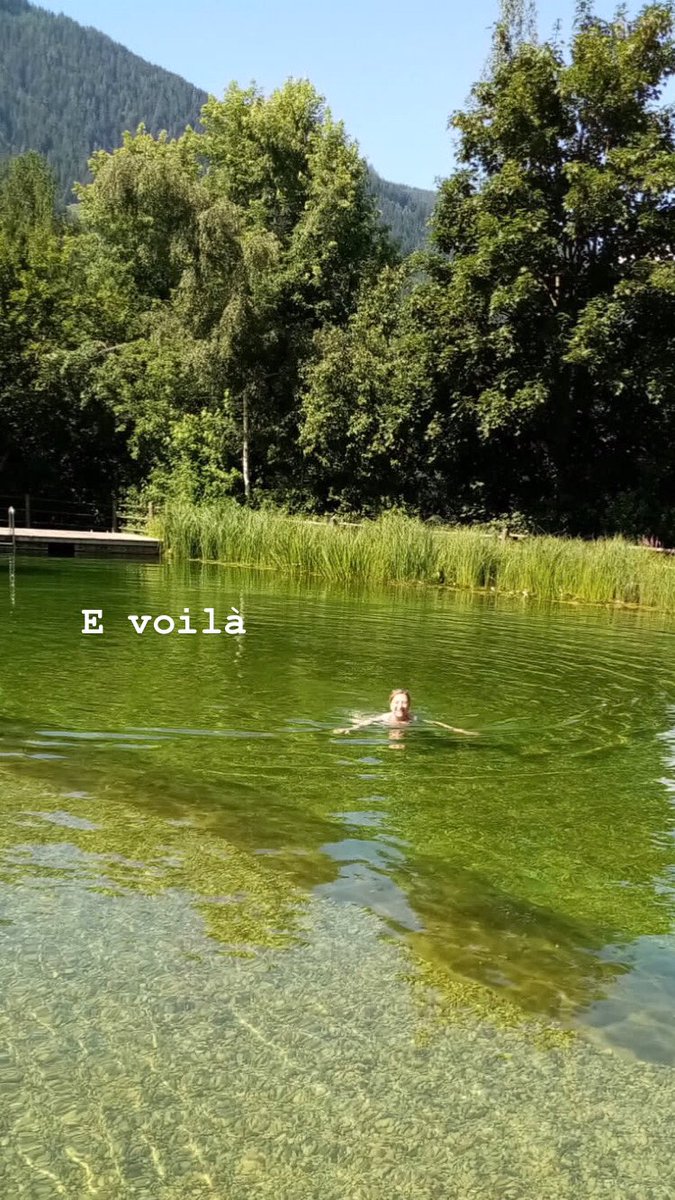 GraRulli's tweet photo. #luson #trentino piscina naturale- laghetto balneabile https://t.co/AxAqOrbGPV