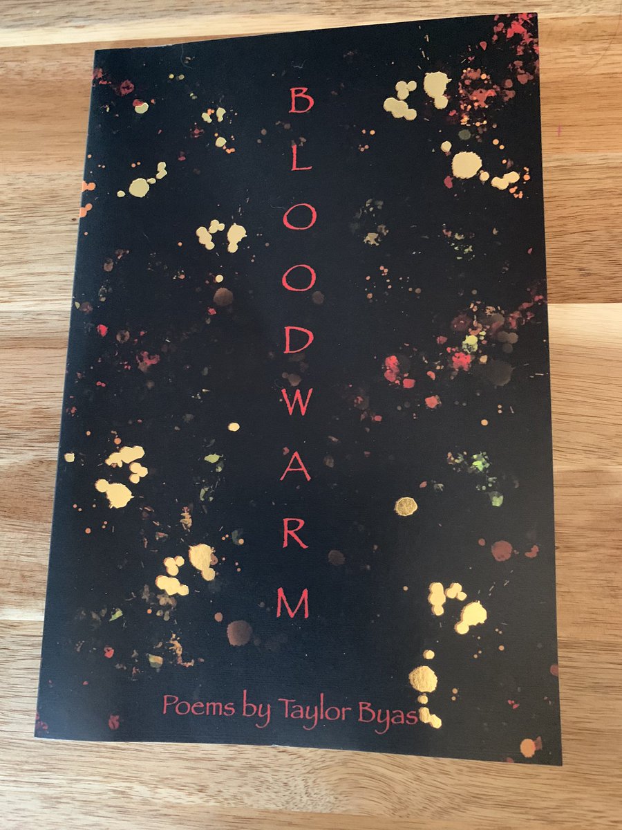 skeletorwrites's tweet photo. today’s obsession: BLOODWARM by Taylor Byas from Variant Lit @VariantLit @TaylorByas3 #Bloodwarm #TaylorByas #VariantLit https://t.co/vL4PVvKamp