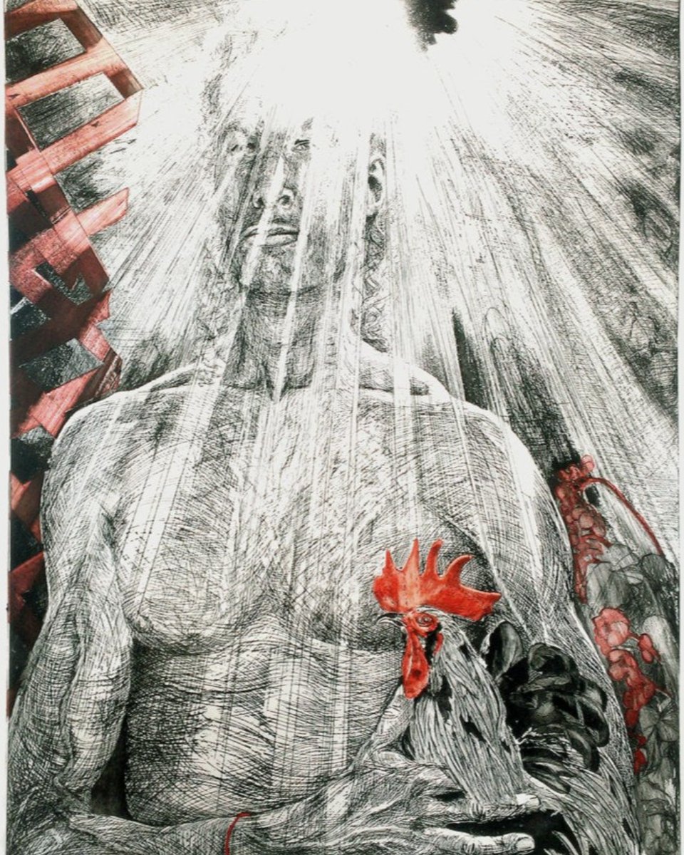 AFKSmithGallery's tweet photo. Lukacs is known predominantly for his paintings of male skinheads, primates, and American military cadets during the early 1990s. 

View this #AFKArtistEdition, and others, through our virtual print shop: https://t.co/Fw8y4Y5Dpj!

@North_Van_School_District https://t.co/cYkvTp0Pyc