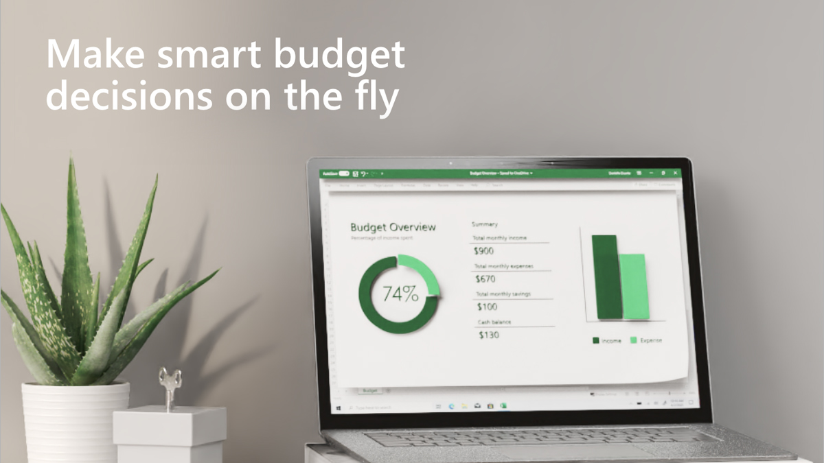 Keep your mind on your money, and your money on Microsoft Excel. Check out the premium budgeting template, here: msft.it/6017nQ4Xx
