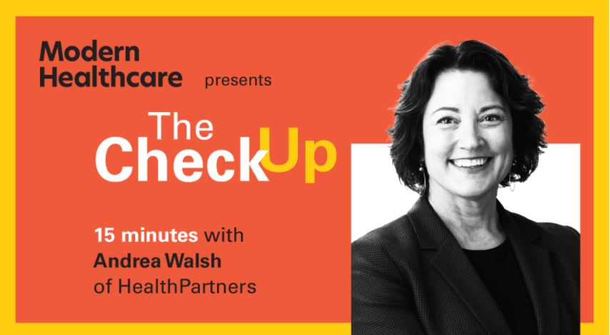 modrnhealthcr's tweet photo. Andrea Walsh, president and CEO of HealthPartners, joins #MHTheCheckUp to discuss the importance of healthcare workers physical and mental health, and health justice.
https://t.co/ppgYipnqqf https://t.co/iVBaoqUJZe