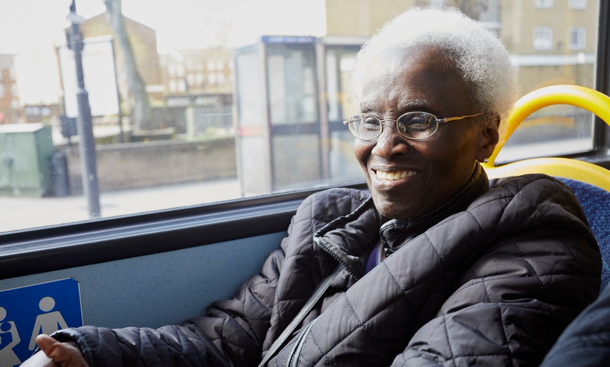 Being able to travel by public transport can be a key factor in helping those with dementia retain their independence.

We can all help by making it easier for someone to board, being patient while they find their bus pass or ticket and not pushing past.
