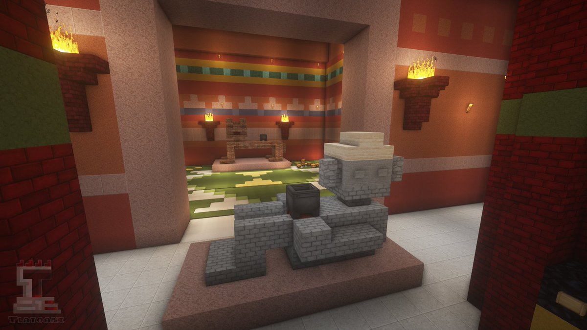 TlatoaniCraft's tweet image. [Minecraft] Chichén - Itzá:
• Temple of Kukulcán