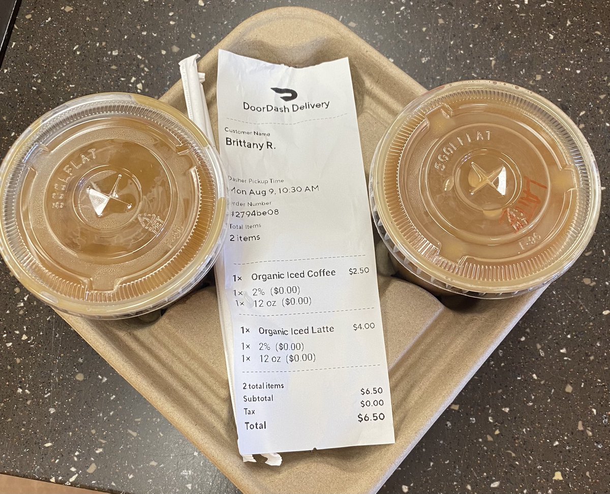 So <a href="/Starbucks/">Starbucks</a> coffee was always my K2 Indy RLC team’s thing. Today I got a text that the sweet, awesome <a href="/BrittanyRLC/">Brittany</a> sent me coffee to my new building and I’m in <a href="/THD_RDC5851/">THD5851_Joliet RDC</a> 😫. So sad I missed it. Thanks Brittany!!!!🧡