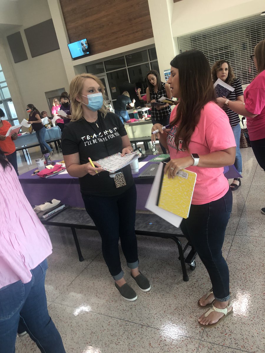 Great first day back with our Meridiana Family and discussing “Our Why”! <a href="/AlvinISD/">Alvin ISD</a>