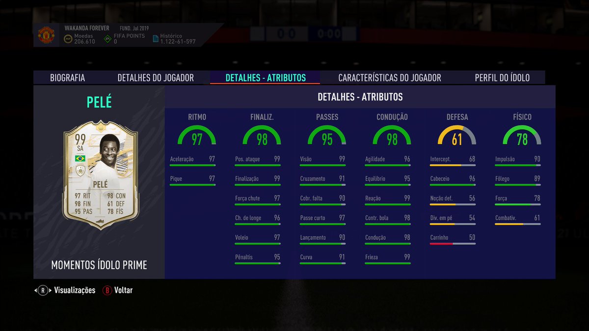 #FIFA21 Conteúdo 14hrs: Hj saiu o dme Pelé moments, o player pick de jogadores da série a e veio os icons swaps 4