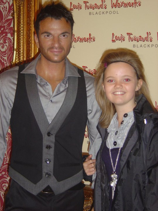 daveymor's tweet photo. @MrPeterAndre @MadameTussauds My daughter Emily still treasures her photo🙂 https://t.co/PE5KuIA9GY