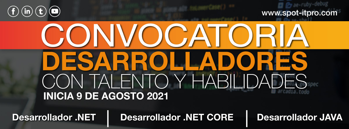 SpotITSolutions's tweet image. Porque siempre estamos buscando talento como el tuyo
Ver postulación completa en spot-itpro.com/index.php/unet…
.
#DesarrolladorNET #DesarrolladorNETCore #DesarrolladorJava #JavaScript #ArmorAML #Antilavado #Technology #SpotITPro #AML #Sofware #fintech #NetworkSecurity #Work #empleo