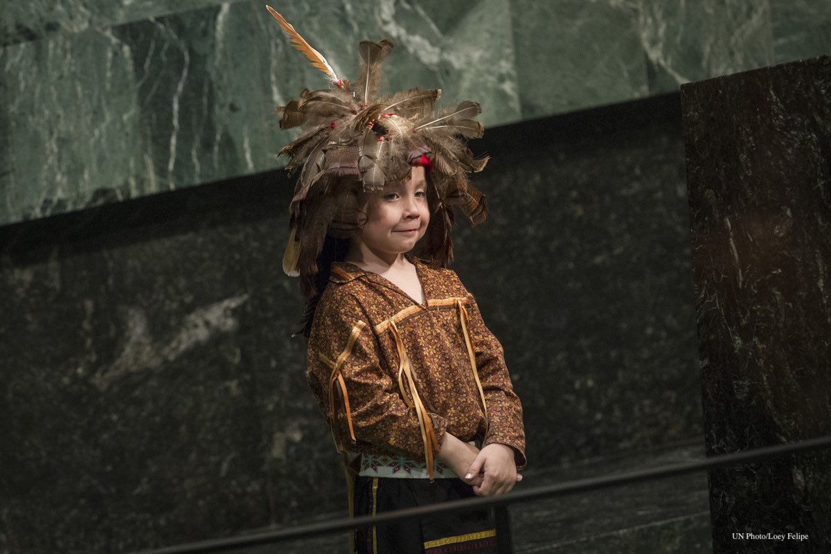 antonioguterres's tweet photo. On this #IndigenousDay, let us show true solidarity by working to end the grievous inequalities indigenous peoples face, recognize the abuse they have endured, and celebrate their knowledge and wisdom. https://t.co/e3AFldzDJY https://t.co/gIJe2pkYc5