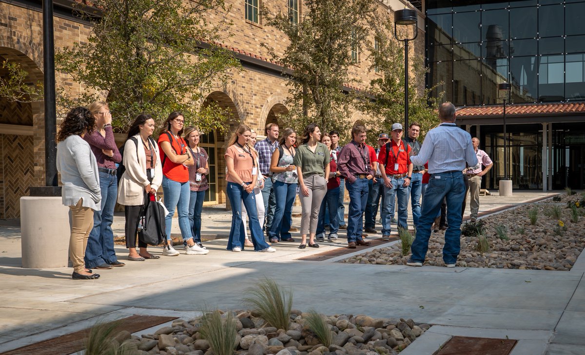 TTUVetMed's tweet photo. It’s hard to believe that our students are finally here!
To walk the halls with these pioneering students and show them where they will be building their legacy is something that words cannot adequately describe!
#TTUVetMed #RaiderVets https://t.co/TpqxdHcUPH