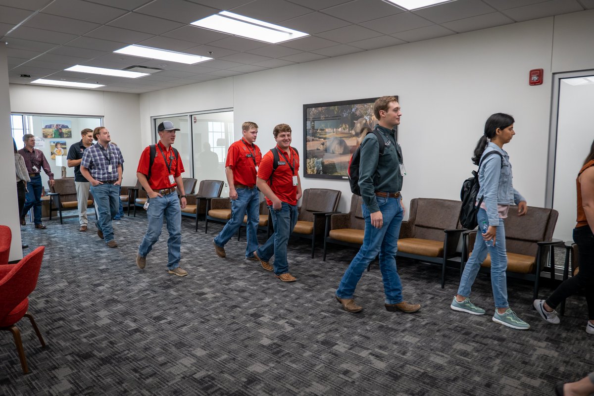 TTUVetMed's tweet photo. It’s hard to believe that our students are finally here!
To walk the halls with these pioneering students and show them where they will be building their legacy is something that words cannot adequately describe!
#TTUVetMed #RaiderVets https://t.co/TpqxdHcUPH
