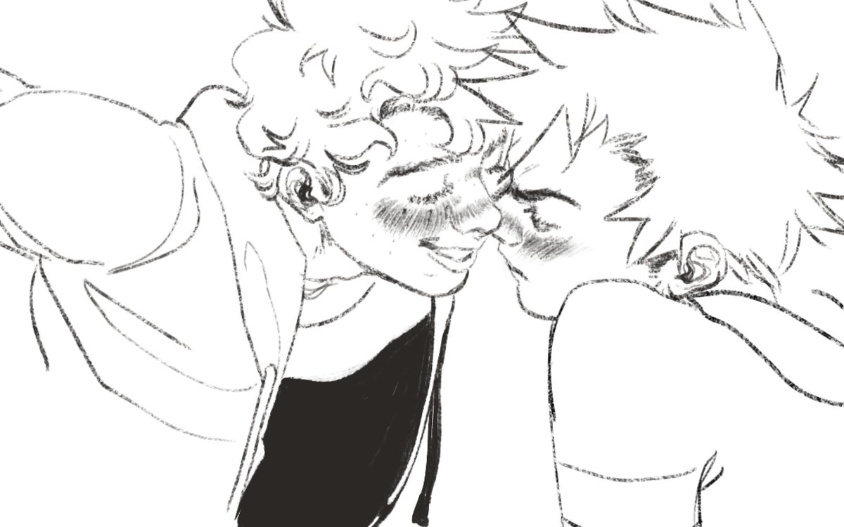 hey everyonenne, I'm opening commissions again, 5 slots, $35 for a two character bust sketch like the ones below ($95 for the same but full color) nsfw, ocs etc okay~ payment upfront thru paypal + dm me for a spot, thank youu~ 