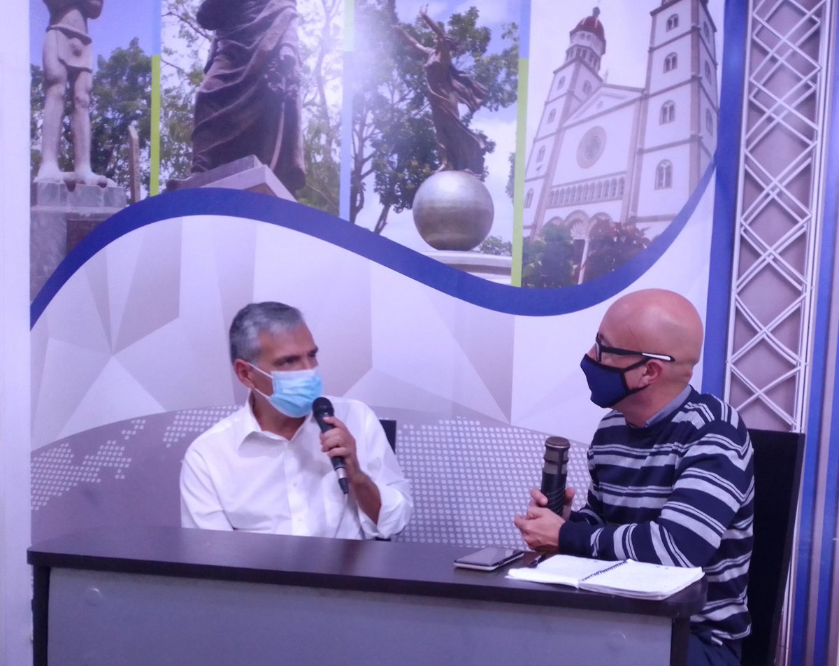 IvanGonzalezMo's tweet photo. #EnVivo por el canal 6 de Planet Cable #Maturín CRN con Jesús Marchan en su programa La Entrevista 
Presentando nuestra propuesta de #MaturínLibre https://t.co/mbNvf5Gp7g