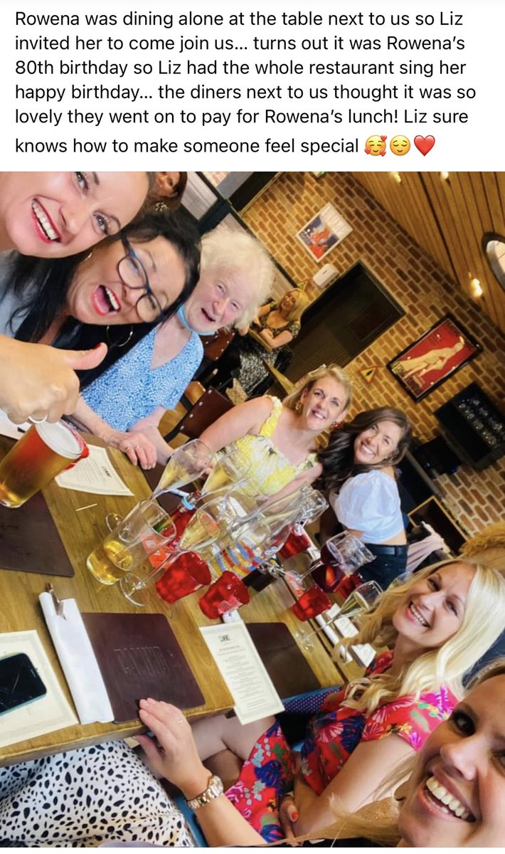 CaitRuckledge's tweet photo. @GMB @thismorning when most of what we get to see in the news is the worst of people, my friend Liz shows she’s the best of people 💗 and I hope you agree and share this so Liz can inspire more people to be like her #dontbeakarenwhenyoucanbeaLiz https://t.co/pPRCe0c0GW