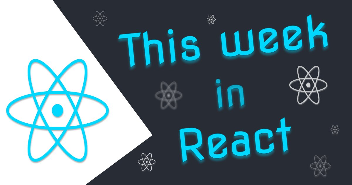 Seb ⚛️ ThisWeekInReact.com tweet media