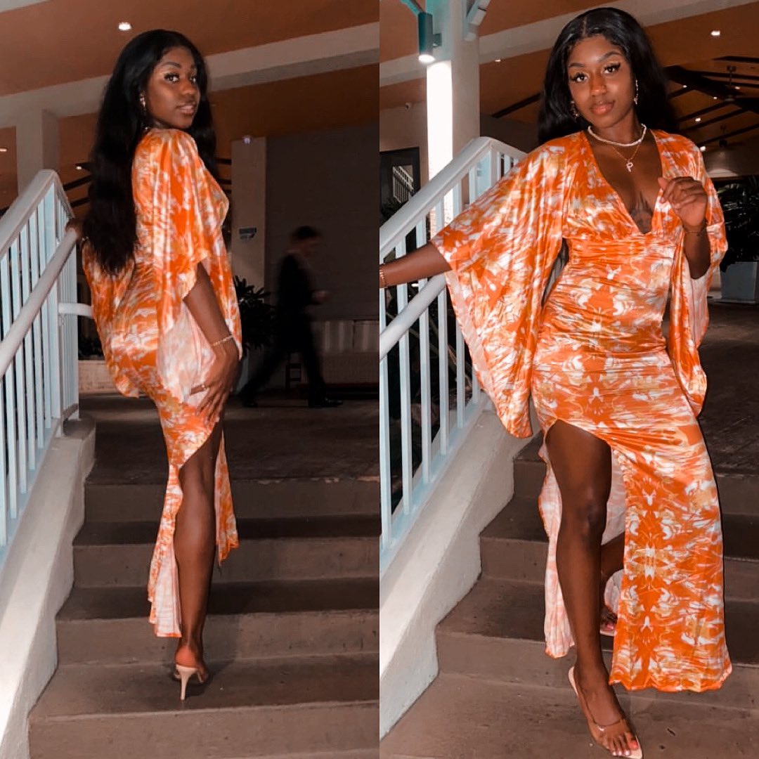 neeshavalore's tweet photo. The Layla Silky Faile Gown 🧡
End your summer with a BANG!  https://t.co/BDViFmT3xE https://t.co/th1hvef0uS