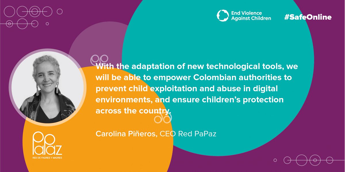 SafeOnlineFund's tweet photo. 👋Meet our new #SafeOnline grantee @RedPaPaz.

They are developing the Safer Internet Centre - Viguías to ensure the protection of children and adolescents in digital environments in Colombia🇨🇴

https://t.co/6aSFfA6gHT https://t.co/NV7KxqzDnj