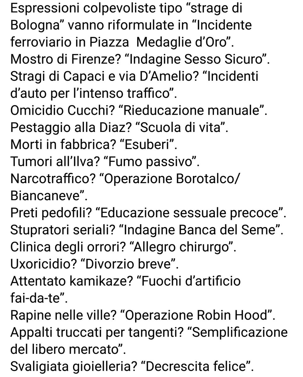 LRompicoglioni's tweet photo. #PRESUNTI #INDECENTI DI .M.T. https://t.co/nd4EQmEzXL