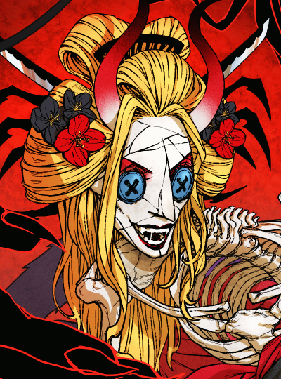 i'm never gonna draw black maria properly and i think that's okay 