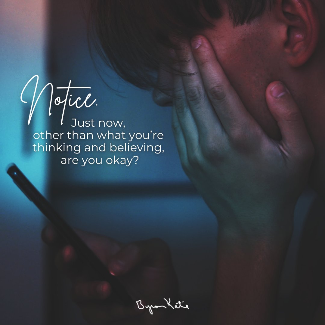 Byron Katie tweet media