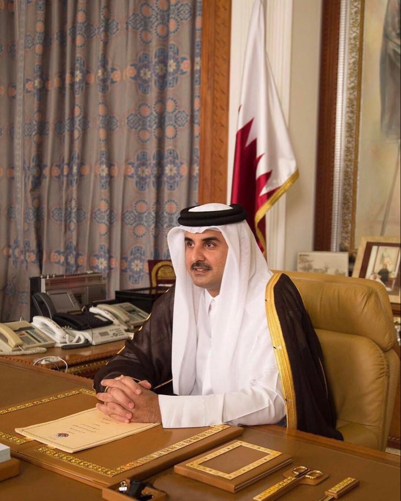 وله علينا الولا ونعيد تكراره 
دامها عروقنا تمشي مواردها 
🇶🇦🤍

 #شعب_واحد_وولائنا_تميم