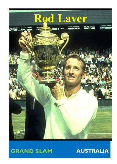 Happy 83rd birthday to tennis legend and 2-time Grand Slam winner, Rod Laver. 