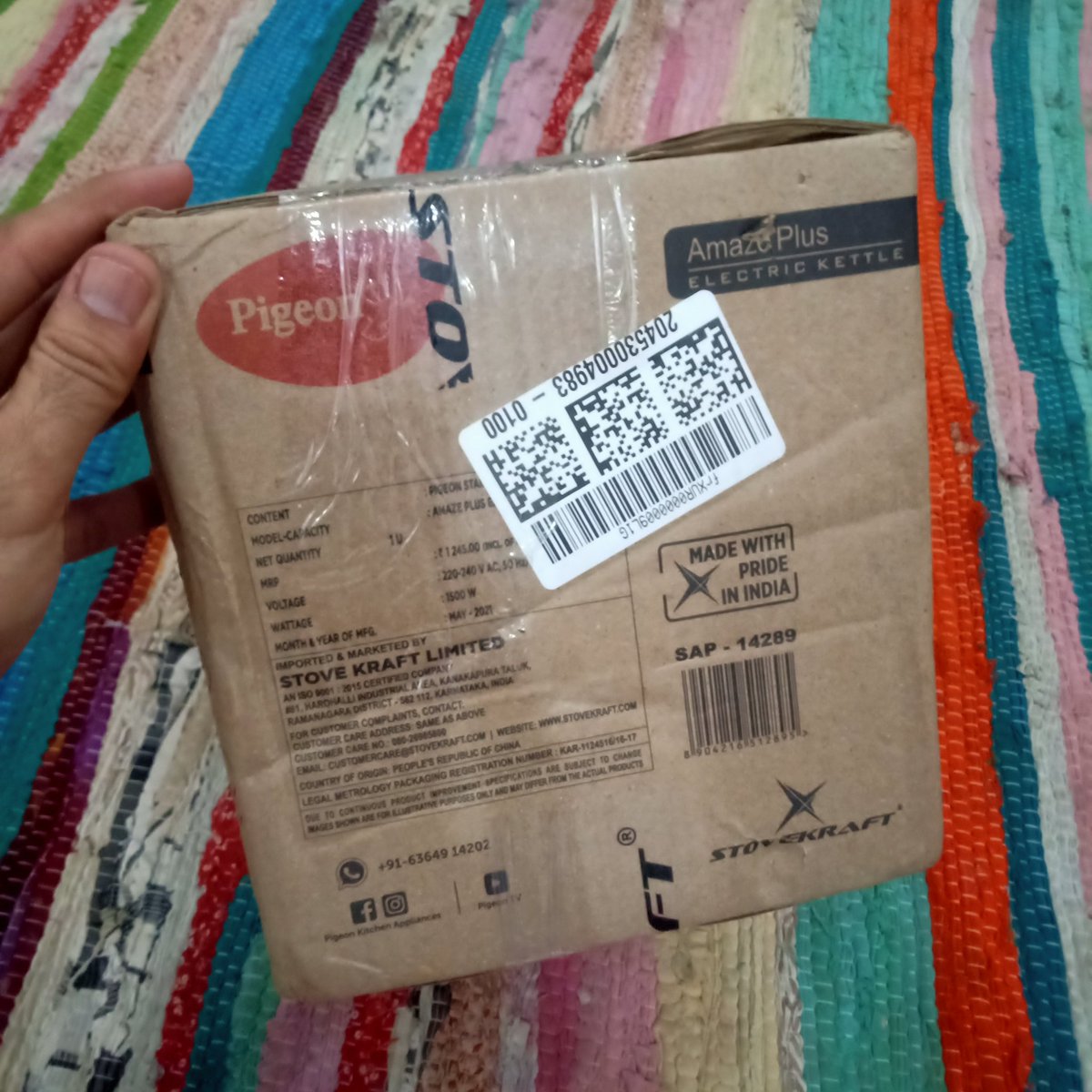 Ravindr00909453's tweet image. @amazonIN  @Rupendra_Nangal So called #PrimeService to Prime Customer    Order ID - 402-2126564-8357902 .
पैसे क्या गाने  सुनने का देते हैं हम ? Worst Service 👎👎👎