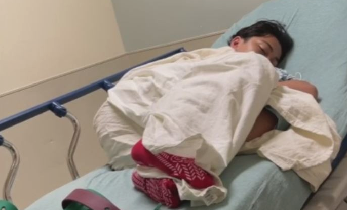 Cleavon_MD's tweet photo. Shortly after 14 y.o. Daniel Salinas recovered from COVID, his behavior began to change. He developed a migraine, then began talking to himself. He was rushed to UC Irvine and diagnosed with COVID psychosis. He's still hospitalized. #TheySurvivedCovid https://t.co/x4QgwPE604 https://t.co/QjDi8uKibT