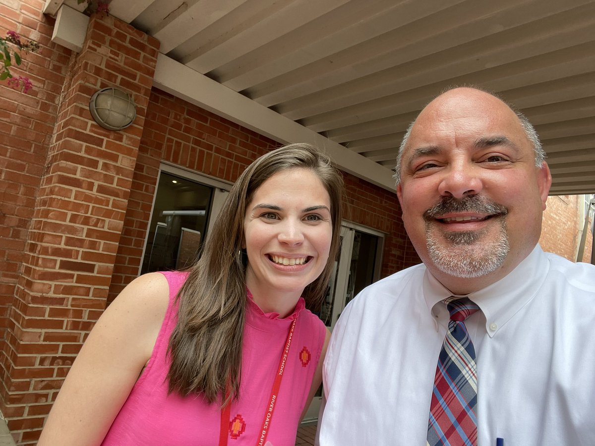 TeachinTodd's tweet photo. Welcome Mary Kate Springmann to @robshouston! She is our new Lower School Instructional Coach for grades 3-4, and we are so excited! Follow her on @Twitter at @mkspringmann #morelikeJesus2122 https://t.co/WDeauKSIL0