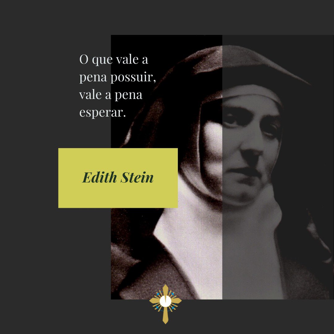 mservosdoamor's tweet photo. #EdithStein #servosdoamor https://t.co/Pvot0XzNji