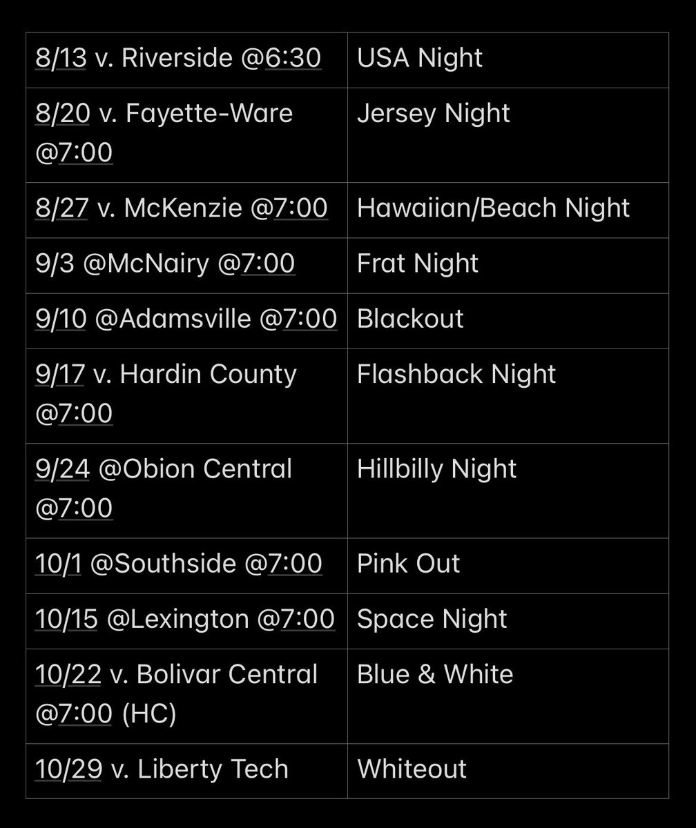ccsuperfans's tweet photo. THE OFFICIAL THEMES FOR THE 2021 CC FOOTBALL SEASON! SPREAD THE WORD!!! https://t.co/qy2Lg3Upvb