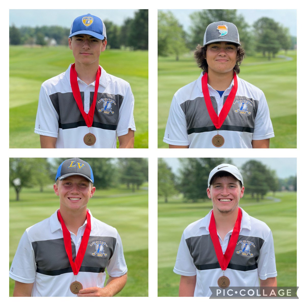 Lancers take the Wauseon Invite today with a 331! 2nd place was Wauseon with a 347. Guys played well today! #KeepGettingBetter 
Grant Glossett- 78 - 3rd overall
Landon Price - 81- 4th overall
Evan Miller - 85 - 7th overall
Avery Slusher - 87 - 10th overall