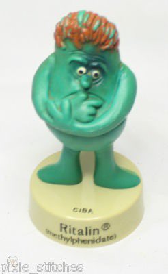 1960s-70s ritalin promo figurines