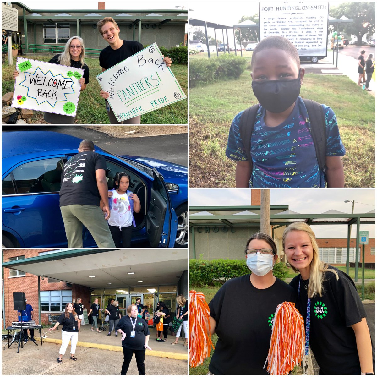 GMASteam's tweet photo. 🎶Reunited and it feels so good!🎶 Needless to say, we had a fantastic first day of school with our entire @GMASteam Family! We know this is going to be the best year yet!  💚💚 #DestinationExcellence https://t.co/ytTbTJ6MMD
