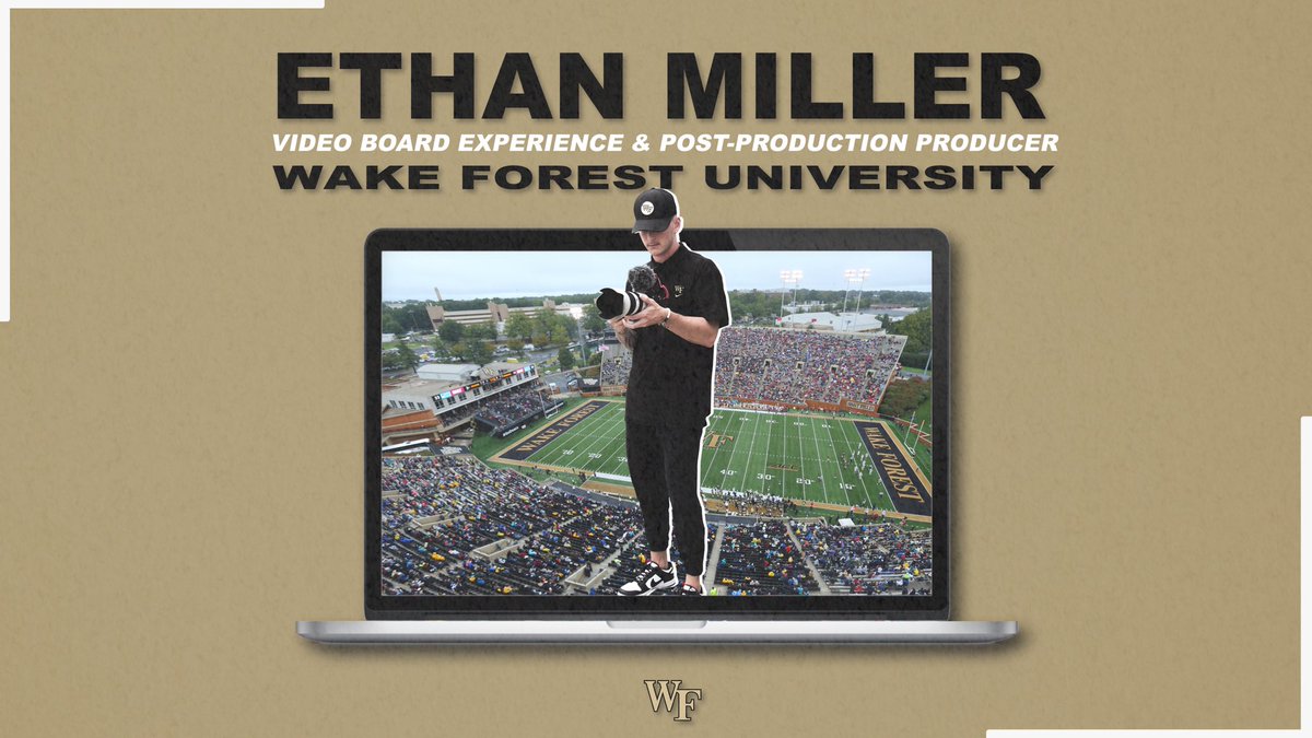 𝐒𝐨𝐦𝐞 𝐩𝐞𝐫𝐬𝐨𝐧𝐚𝐥 𝐧𝐞𝐰𝐬..🎥📸
I’m very excited to announce that I am joining <a href="/DemonDeacons/">Wake Forest Demon Deacons</a> social team in Winston-Salem, NC. Can’t wait to get to work! Thank you to everyone who’s helped me get to this point! #GoDeacs 🎩