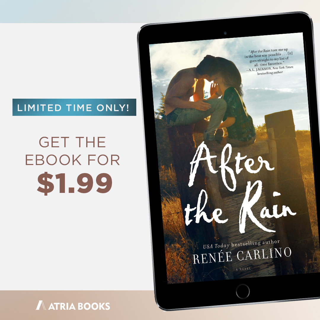 🚨 DEAL ALERT! 🚨 Get your ebook of <a href="/renayz/">Renee Carlino</a>' AFTER THE RAIN while it's still downpriced! Grab your copy of this deeply emotional contemporary romance right here: amzn.to/3Cy9Hgr