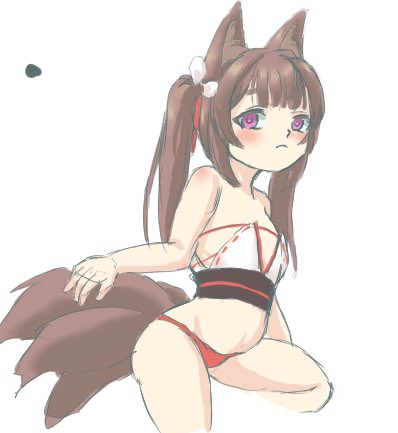 #アズレン版深夜の真剣お絵かき60分一本勝負 