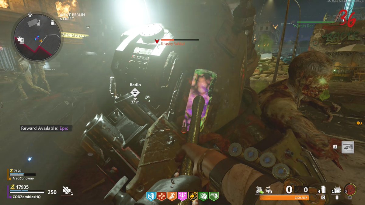 CODZombies_HQ's tweet photo. After playing some old BO2 and BO3 Zombies maps the last couple of days it makes you appreciate just how easy CW Zombies is, but damn its so much freaking fun how aggressive you can be in CWZ's and get away with it and I love it for that.  Hammer > Panzer https://t.co/LmYUYanBpY