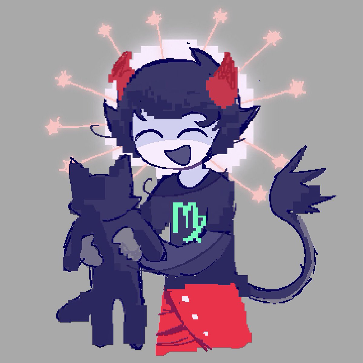 kanaya with a kitty cat #Homestuck #kanayamaryam
