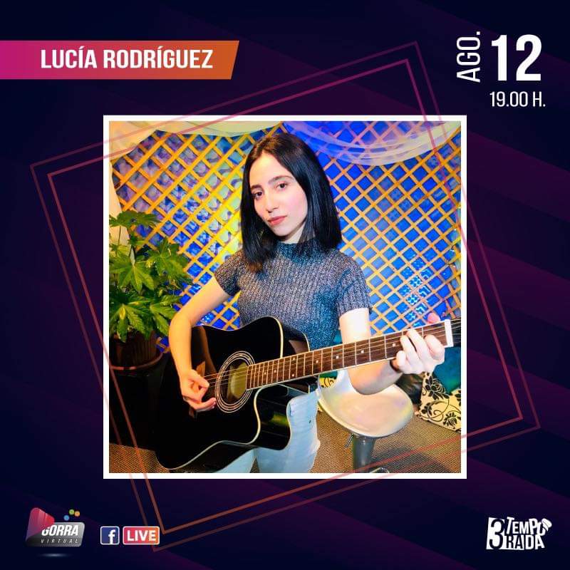 ¡No te pierdas una nueva emisión de Gorra Virtual!

Lucía Rodríguez desde muy pequeña comenzó a cantar, con el paso del tiempo también participó en distintos... ... mejor no te pierdas su show para conocerla.