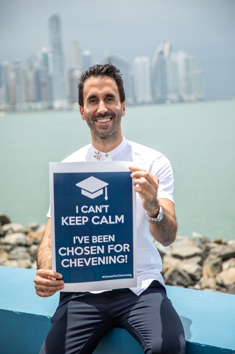 Thank you <a href="/CheveningFCDO/">Chevening Awards🇬🇧</a> and
<a href="/UKinPanama/">UK in Panama🇬🇧🇵🇦</a> for being #ChosenForChevening and getting the opportunity to study at <a href="/UniofOxford/">University of Oxford</a> a Master in Public Policy in <a href="/BlavatnikSchool/">Blavatnik School of Government</a>.
I am truly honored to join the prestigious Chevening community, and continue my work in public service 🇬🇧