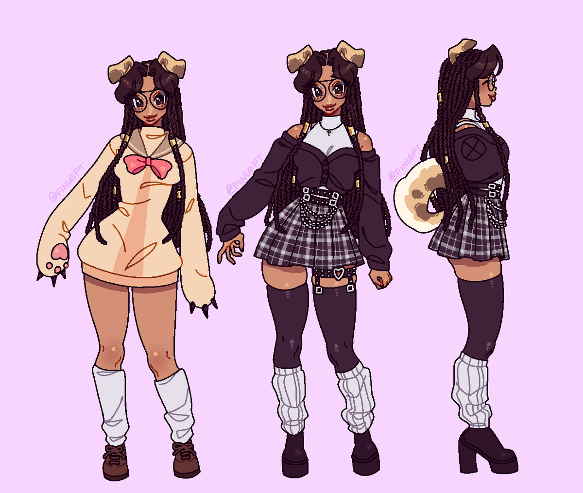 finleft's tweet photo. rly happy w how this one turned out ;;

*commission #PupperRiArts https://t.co/BXt58RMArT