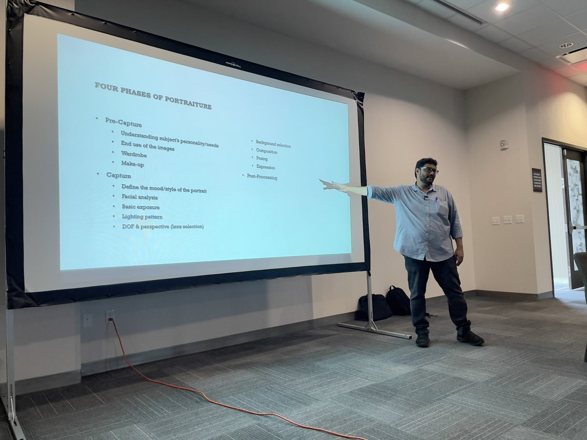 Metroppaokc's tweet photo. MetroPPA members learning photography post processing and workflow with Phaneendra Gudapati during our August meeting at @AloftOKC during his program Enhancing Portraits The Gus Way. Hope to see you next month if you couldn’t make. #metroppa #photography #okcphotographers https://t.co/UxSFBLUB7o
