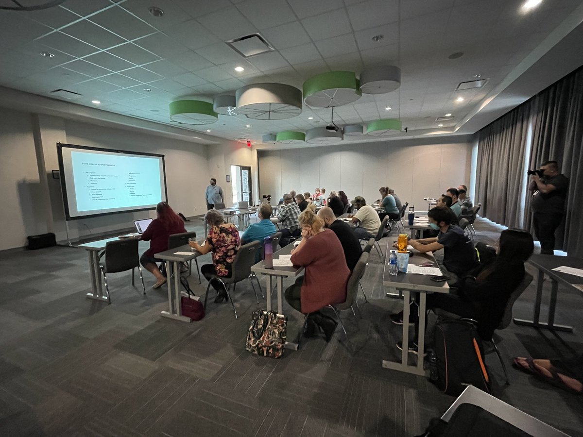Metroppaokc's tweet photo. MetroPPA members learning photography post processing and workflow with Phaneendra Gudapati during our August meeting at @AloftOKC during his program Enhancing Portraits The Gus Way. Hope to see you next month if you couldn’t make. #metroppa #photography #okcphotographers https://t.co/UxSFBLUB7o