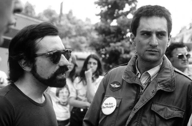 bestofdeniro's tweet photo. scorsese and de niro in the set of taxi driver https://t.co/gbKDt1cPTv