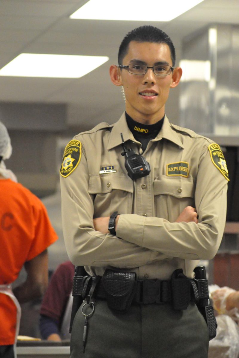 LVMPDExplorers's tweet image. See yourself here, wearing this uniform. Imagine the possibilities! The experiences you get as an #LVMPDExplorer are unparalleled. Don&apos;t miss the opportunity of a lifetime. Our app is live - #LIB