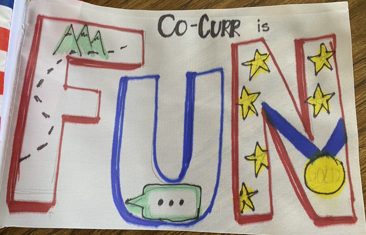 Going for Gold in CoCurr!!! I ❤️ my teammates at IES!!!! #celebrateKISD #maverickstrong