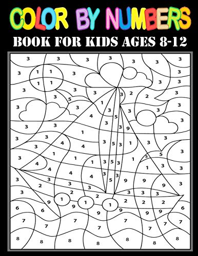 pdf download free color by numbers book for kids ages 8 12 large print birds flowers animals and pretty patterns by funny bear twitter